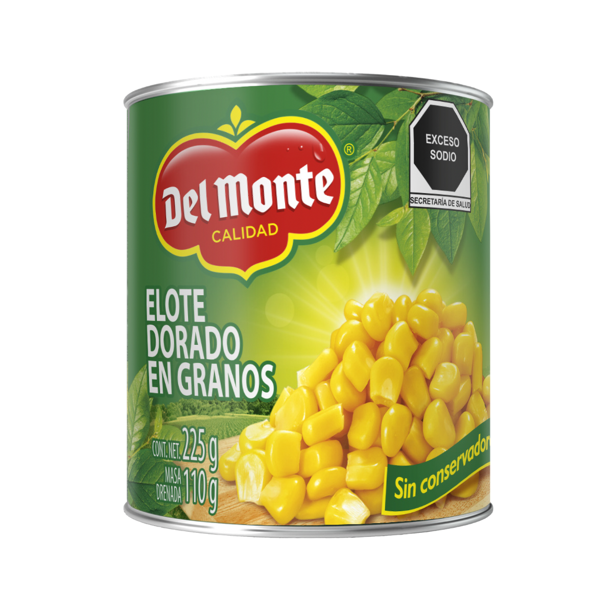 ELOTE DORADO EN GRANO DEL MONTE 225 GR