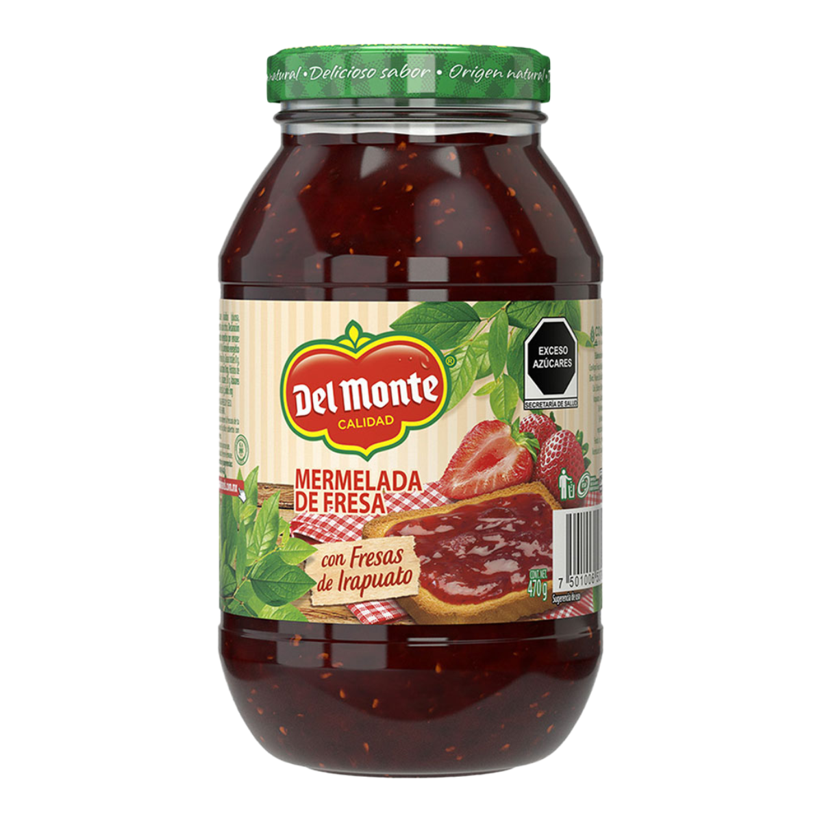 MERMELADA DE FRESA DEL MONTE 470 GR